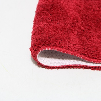 Koupelnový kobereček Miulee červený 40x60 cm