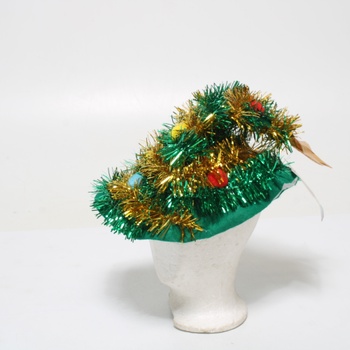 Vianočná čiapka Smiffys stromček