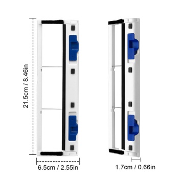 Náhradné diely krytu hlavnej kefy Jegehoyo pre ECOVACS DEEBOT X2 Omni, príslušenstvo k vysávaču