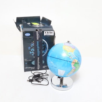 Osvětlený LED Glóbus Globe 2v1