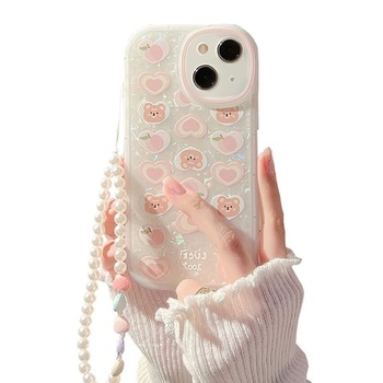 Vlastní kompatibilní pouzdro na iPhone 13 s perlovým…