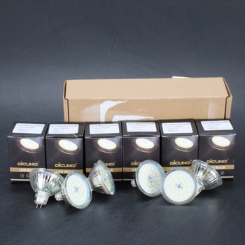 LED žárovky DiCUNO 5W GU5.3 6 ks