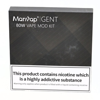 Elektronická cigareta Manvap Gent 80W černá 