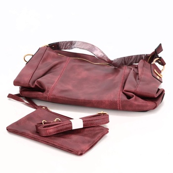 Krásna kožená taška s vyberateľným vreckom