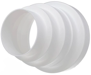 H&C VENT PVC redukcia pre ventilačnú hadicu a výfukovú…