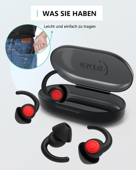 Upchávky do uší na spanie Supceat JK0022