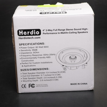 Stropní reproduktor Herdio HCS528BT