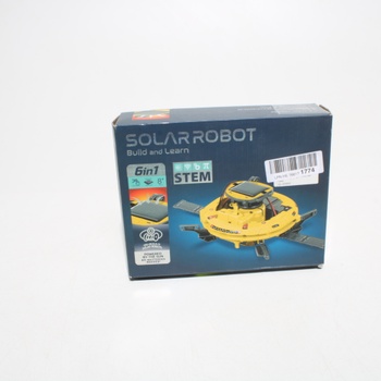 Solární robot OMWay 219A, žlutá