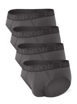 DAVID ARCHY Slipy Bambusové pánské spodní prádlo s vybouleninou 3D Pocket Prodyšné základní ultra
