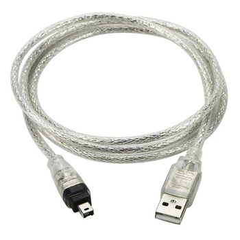 cablecc USB samec na Firewire IEEE 1394 4kolíkový samec iLink adaptérový kabel pro Sony DCR-TRV75E