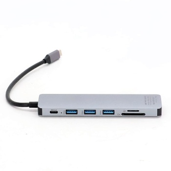 Rozbočovač Grehge 7 v 1 USB C na HDMI