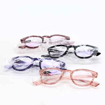 Brýle na čtení Bosail +1.0, 4 kusy