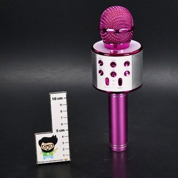 Detský mikrofón ‎Tesoyzii fialový
