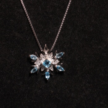 Řetízek JewelryPalace 925 modrý