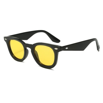 Long Keeper Retro kulaté sluneční brýle polarizované malé oválné sluneční brýle Vintage pro muže