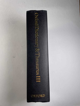 Oxford Dictionary & Thesaurus III (bez obalu)