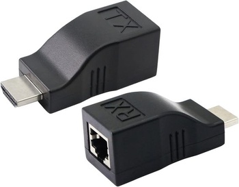 PNGKNYOCN HDMI opakovač, ethernetový vysielač signálu HDMI na RJ45, adaptér pre vysielač a prijímač v