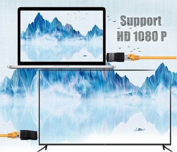 PNGKNYOCN HDMI opakovač, ethernetový vysielač signálu HDMI na RJ45, adaptér pre vysielač a prijímač v
