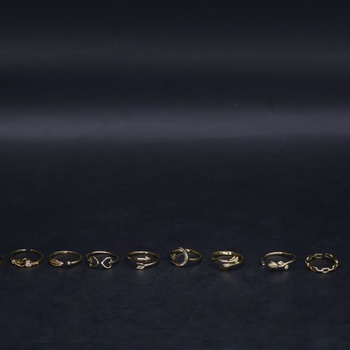 Nastavitelné prsteny FUNEIA 12 kusů