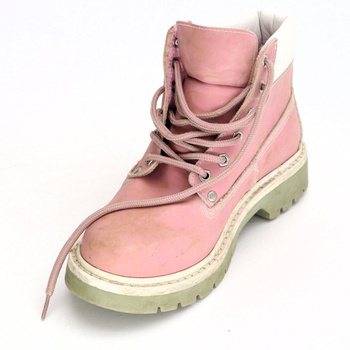 Kotníkové boty Zone Shoes, růžové
