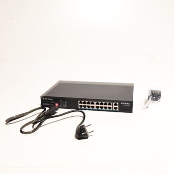 Sieťový prepínač NICGIGA, čierny, GS1620P