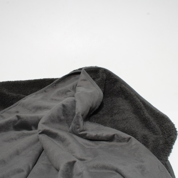 Přehoz na postel Allisandro šedá 240 x 224cm