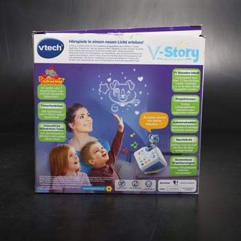 Detský hudobný projektor Vtech V-Story modrý