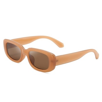 Dámske obdĺžnikové slnečné okuliare Dollger Vintage Ochranné dámske slnečné okuliare UV400