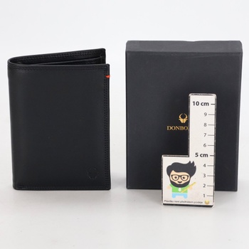Pánská peněženka Donbolso černá z kůže