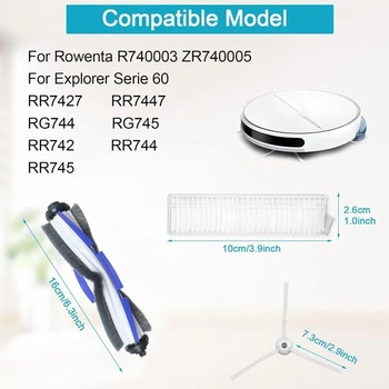 Příslušenství DianSung pro Rowenta R740003 ZR740005, pro Explorer Serie 60 RR7427 RR7447 RG744