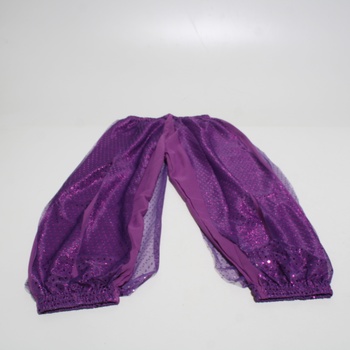 Dámské harémové kalhoty fialové