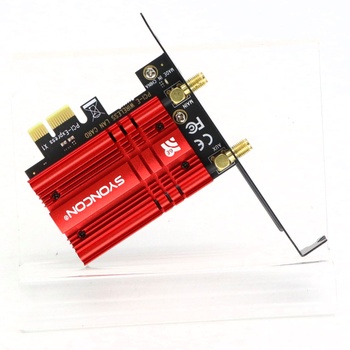 Síťová karta Syoncon SC-AXE5400 červená