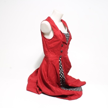 Dámské šaty Axoe červené, vel. XL