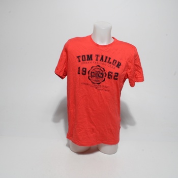 Pánské tričko Tom Tailor červené vel. M