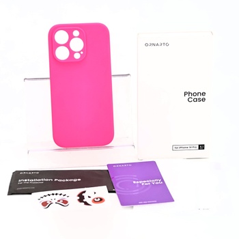 Puzdro na mobil Ornarto ružové iPhone 14