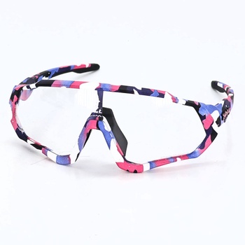 Cyklistické brýle KAPVOE, růžová/fialová