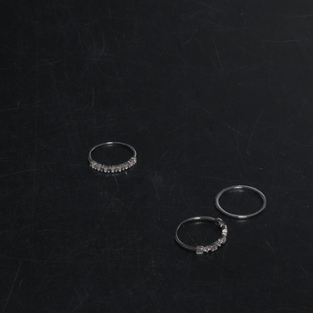 Sada prstenů JewelryPalace 4ks stříbrné