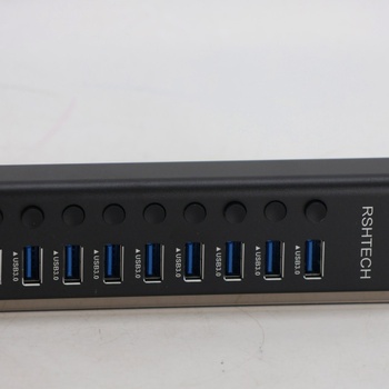 USB rozbočovač RSHTECH RSH-A10 čierny