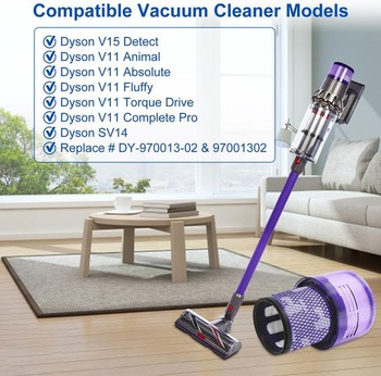 âLaukowind Filter pre Dyson V11 SV14 V15 Series SV22, 4 kusy náhradných filtrov pre Dyson V11