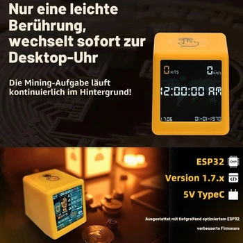 Diymore Miner V2 1060KH/s, ESP32 displej s 1,54