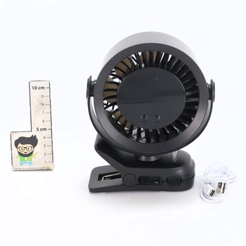 KIMMOO Ventilátor Kimmoo Clip Dobíjacie, Mini