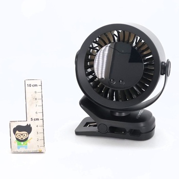 KIMMOO Ventilátor Kimmoo Clip Dobíjacie, Mini