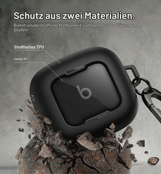 Puzdro SURITCH kompatibilné s Beats Powerbeats Pro 2 (2025), robustné nárazuvzdorné ochranné