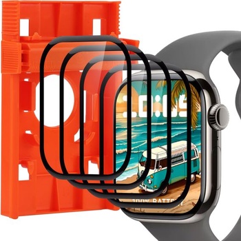 Ochranné tvrdené sklo pre Apple Watch Series 10/11 42 mm, balenie 4 kusov s ochranou obrazovky z