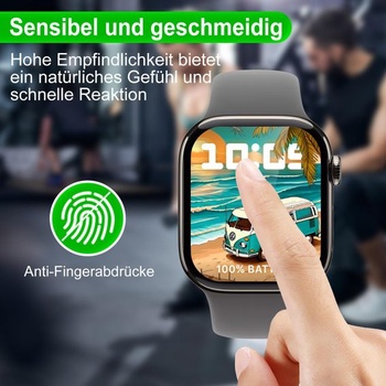 Ochranné tvrdené sklo pre Apple Watch Series 10/11 42 mm, balenie 4 kusov s ochranou obrazovky z