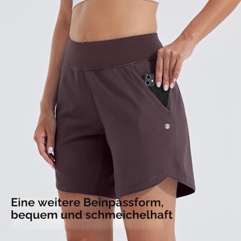 WILLIT bikiny šortky 36 burgundová UPF50+