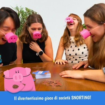 Snort Funny – Chi Ride Horse – Desková hra pro dospělé i děti – se 150 kartičkami s výzvami, 5