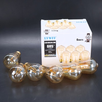 LED žárovky LVWIT LDS-ST64-8W