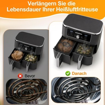 Ochranný kryt proti striekajúcej vode pre teplovzdušnú fritézu Ninja Dual Zone 9,5 l AF400EU/ DZ400EU