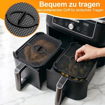 Ochranný kryt proti striekajúcej vode pre teplovzdušnú fritézu Ninja Dual Zone 9,5 l AF400EU/ DZ400EU